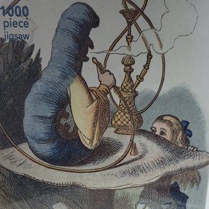 1000 Piece Jigsaw Puzzle, ALICE IN WONDERLAND by John Tenniel, 29x20 inches, NEW